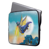 Drache für das Feueratmen Laptopschutzhülle (Vorderseite Links)