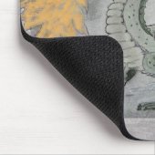 Drache für das Feueratmen Mousepad (Ecke)