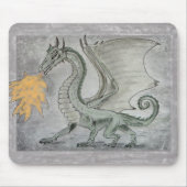 Drache für das Feueratmen Mousepad (Vorne)