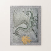 Drache für das Feueratmen Puzzle (Vertikal)