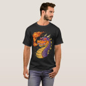 Drache für das Feueratmen T-Shirt (Vorne ganz)