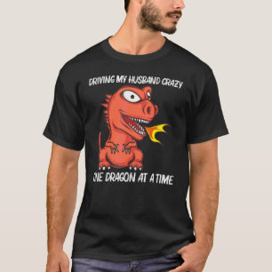 Drache für Frauen Mutter Feuer atmende Kreatur T-Shirt