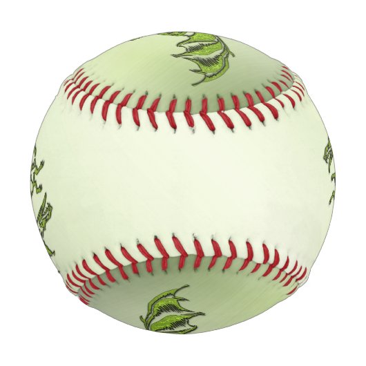 Drache für grüne Kämpfe Baseball (Rückseite)