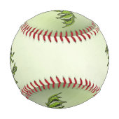 Drache für grüne Kämpfe Baseball (Vorderseite)