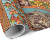 Drache & Gargoyles Geschenkpapier (Rolleneckpunkt)