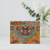 Drache & Gargoyles Postkarte (Stehend Vorderseite)