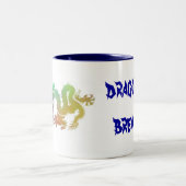 Drache-Gebräu Zweifarbige Tasse (Mittel)