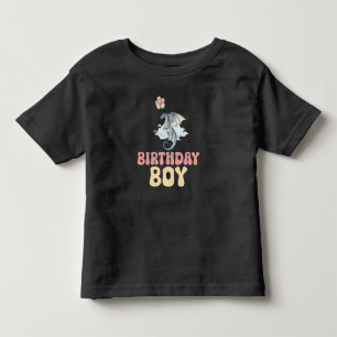 Drache Geburtstagsjunge Kleinkind T-shirt