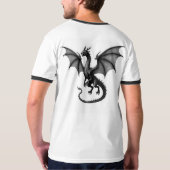 Drache Geist: Majestätisches Tier Tee (Rückseite)