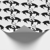 DRACHE GESCHENKPAPIER (Ecke)