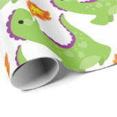 Drache Geschenkpapier (Rolleneckpunkt)