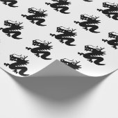Drache Geschenkpapier (Ecke)