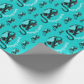 Drache Geschenkpapier (Ecke)