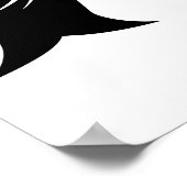 Drache gestalteter Buchstabe A, Drachenalphabet, M Poster (Ecke)