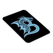 Drache gestalteter Buchstabe B, Drachenalphabet, M Magnet (Rechte Seite)