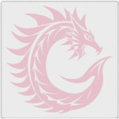 Drache gestalteter Buchstabe C, Drachenalphabet, M Aufkleber (Vorderseite)