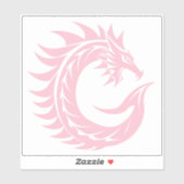 Drache gestalteter Buchstabe C, Drachenalphabet, M Aufkleber (Blatt)