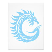 Drache gestalteter Buchstabe C, Drachenalphabet, M Fotodruck (Vorne)