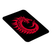 Drache gestalteter Buchstabe C, Drachenalphabet, M Magnet (Rechte Seite)