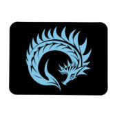 Drache gestalteter Buchstabe C, Drachenalphabet, M Magnet (Horizontal)