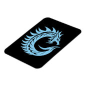 Drache gestalteter Buchstabe C, Drachenalphabet, M Magnet (Linke Seite)