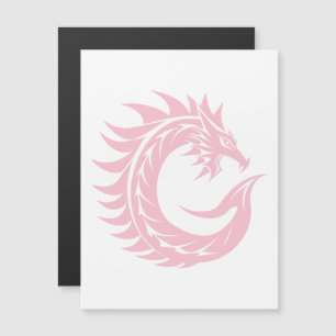 Drache gestalteter Buchstabe C, Drachenalphabet, M Magneteinladung