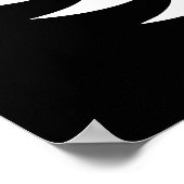Drache gestalteter Buchstabe C, Drachenalphabet, M Poster (Ecke)