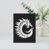 Drache gestalteter Buchstabe C, Drachenalphabet, M Postkarte (Stehend Vorderseite)