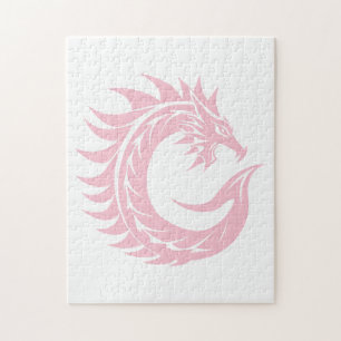 Drache gestalteter Buchstabe C, Drachenalphabet, M Puzzle