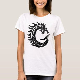 Drache gestalteter Buchstabe C, Drachenalphabet, M T-Shirt