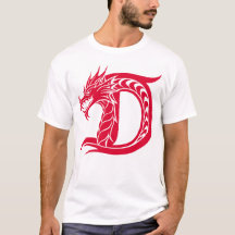 Drache gestalteter Buchstabe D, Drachenalphabet, M