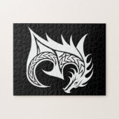 Drache gestalteter Buchstabe E, Drachenalphabet, M Puzzle (Horizontal)