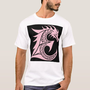 Drache gestalteter Buchstabe E, Drachenalphabet, M T-Shirt
