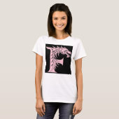 Drache gestalteter Buchstabe F, Drachenalphabet, M T-Shirt (Vorne ganz)