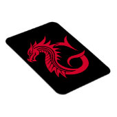 Drache gestalteter Buchstabe G, Drachenalphabet, M Magnet (Rechte Seite)