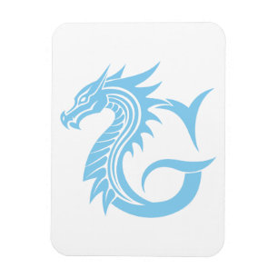Drache gestalteter Buchstabe G, Drachenalphabet, M Magnet