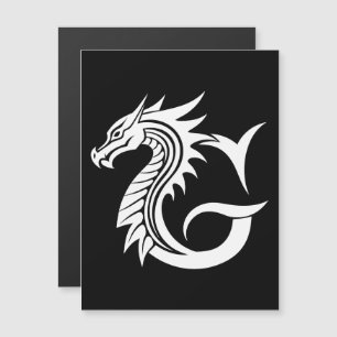 Drache gestalteter Buchstabe G, Drachenalphabet, M Magneteinladung