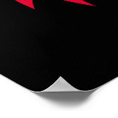 Drache gestalteter Buchstabe G, Drachenalphabet, M Poster (Ecke)