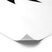 Drache gestalteter Buchstabe G, Drachenalphabet, M Poster (Ecke)