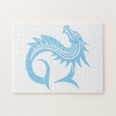 Drache gestalteter Buchstabe G, Drachenalphabet, M Puzzle (Horizontal)