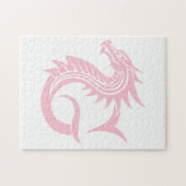 Drache gestalteter Buchstabe G, Drachenalphabet, M Puzzle (Horizontal)