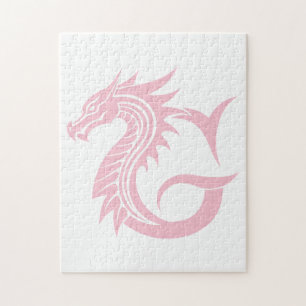Drache gestalteter Buchstabe G, Drachenalphabet, M Puzzle