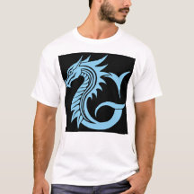 Drache gestalteter Buchstabe G, Drachenalphabet, M
