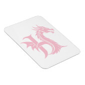 Drache gestalteter Buchstabe H, Drachenalphabet, M Magnet (Rechte Seite)