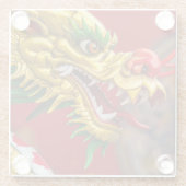 Drache  glasuntersetzer (Rückseite)