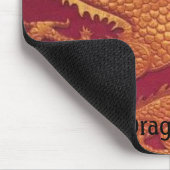 Drache-Glück-Mall Mousepad (Ecke)
