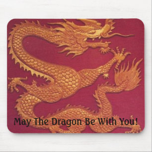 Drache-Glück-Mall Mousepad