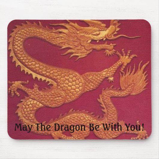 Drache-Glück-Mall Mousepad (Vorne)