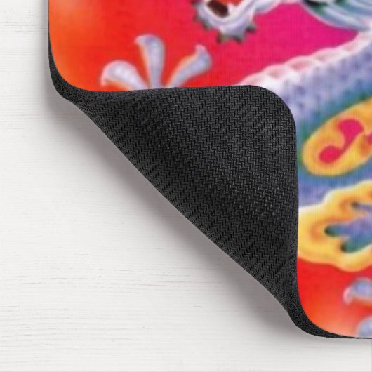 Drache-Glück-Mall Mousepad (Ecke)