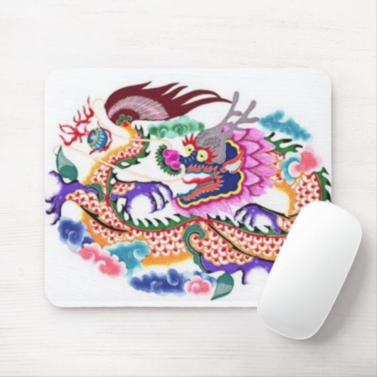 Drache-Glück-Mall Mousepad (Mit Mouse)